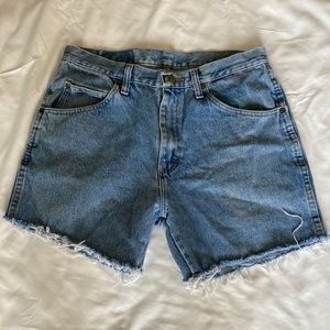VINTAGE Wrangler Denim Cutoffs